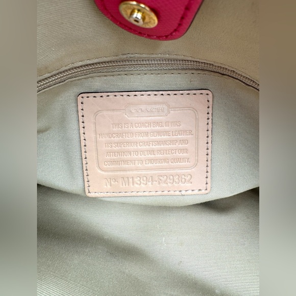 Coach Peyton Leather Drawstring Carryall - Picture 5 of 16